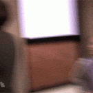 The Office - Dwight with the CPR dummy's face