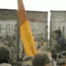 The fall of the Berlin Wall - the Kool-Aid guy