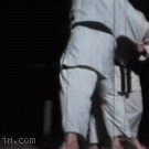 Slow motion judo