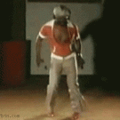 Black guy dancing
