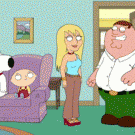 Family Guy - Peter puts on his Donald Duck costume