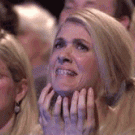 Crying in the audience