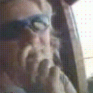 Accidental snot on camera