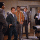 Seinfeld shooting scene