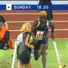 Athletics collision