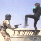 Star Wars stunt fail