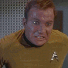 Cpt. Kirk is pissed