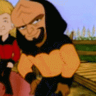 Worf Klingon dance