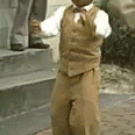 Kid dancing
