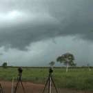 Lightning caught on camera