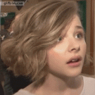 Chloe Moretz reaction