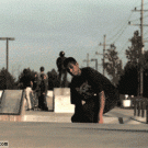 720 double kickflip - front view