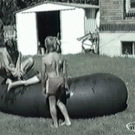 Water filled rubber pops