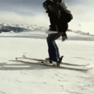 Passenger ski jump
