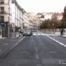 Pedestrian causes bus accident