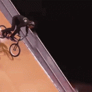 BMX rider does front flip with forward bike flip - Ryan Williams