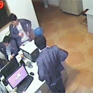 Lighter explodes while lighting cigarette