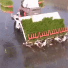 Rice planting machine