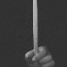 Slow motion drumstick spinning