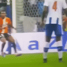 Girl gets hit in the face by soccer ball