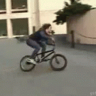 BMX face plant