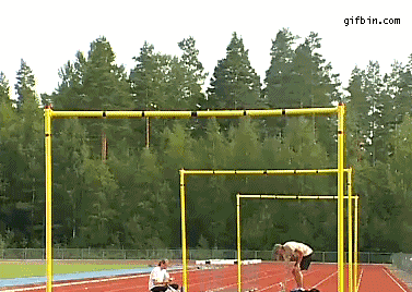 High hurdle jumps
