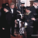 Bill Clinton meets Nam June Paik