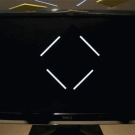 Moving square illusion