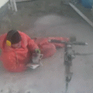 Jackhammering like a boss