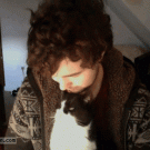 Cat kiss