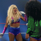 Women wrestling
