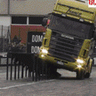 Truck wheelie