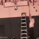 Pinata baseball bat hitting fail