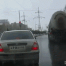 Man attempts suicide by throwing self under truck