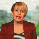 BBC News camera accidentally pans upwards during report