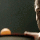 Man versus robot ping pong