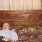 Gun bed with hidden compartment