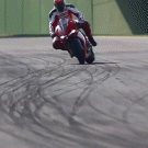 Ducati 1299 Panigale drifting