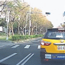 Cyclist left standing after hit by a car