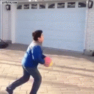 Kid basketball fail