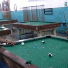 Pool nut shot