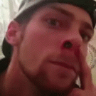 Smoking weed through nostril