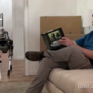 SpotMini robot serves a man a beer
