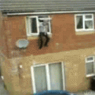 Trampoline jump fail