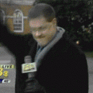 Anchor vs. mad reporter