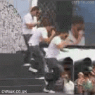 Infinite Peter Andre tripping