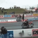 Drag race double fail