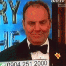 Live TV nose bubble mishap