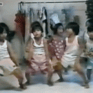 Kids dancing