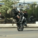 Bike wheelie bench pressing